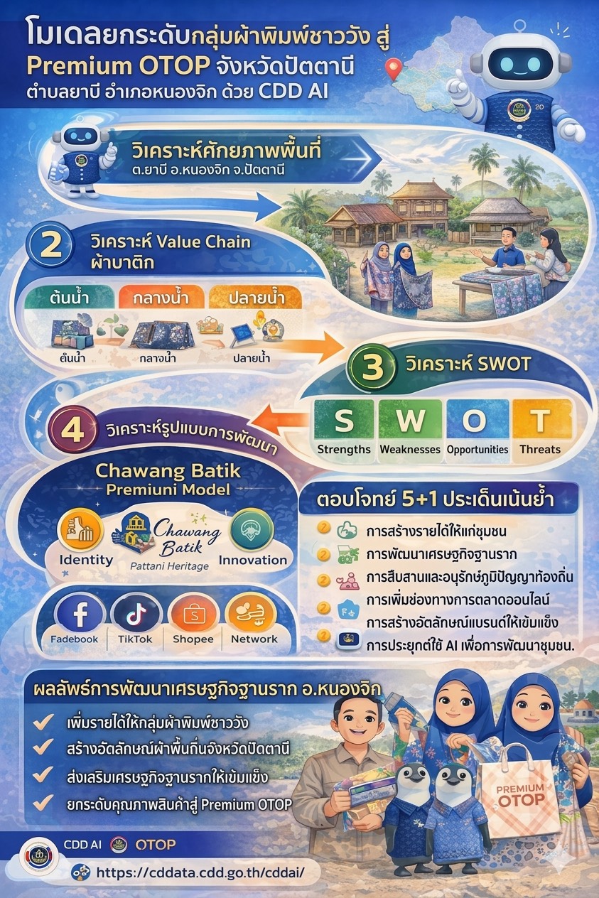 ก้าวล้ำ..นำสมัย..“CDD AI”..ที่ใครๆ ใช้แล้วว้าว !! 